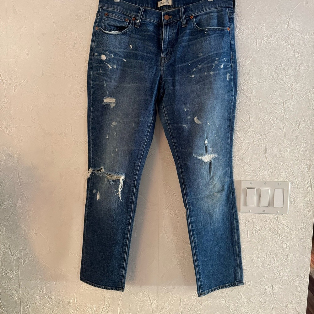 Madewell The Slim Boyjean Distressed - sz 30